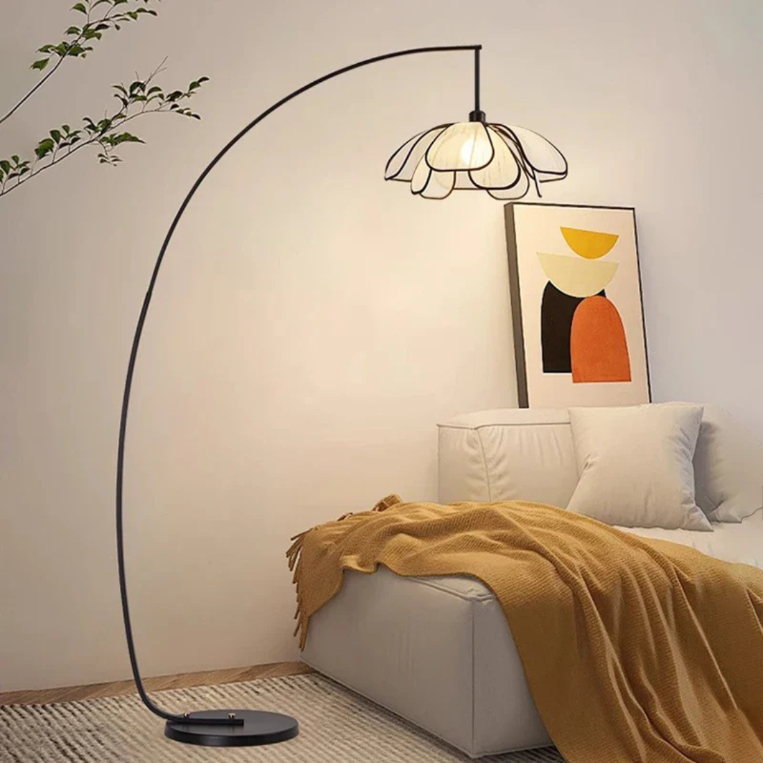 Modern Nordic Minimalist Flower Floor Lamp