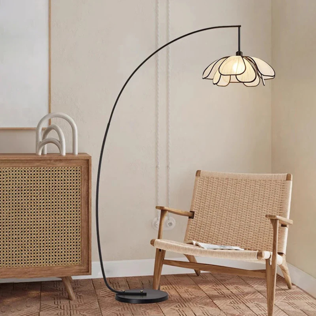 Modern Nordic Minimalist Flower Floor Lamp