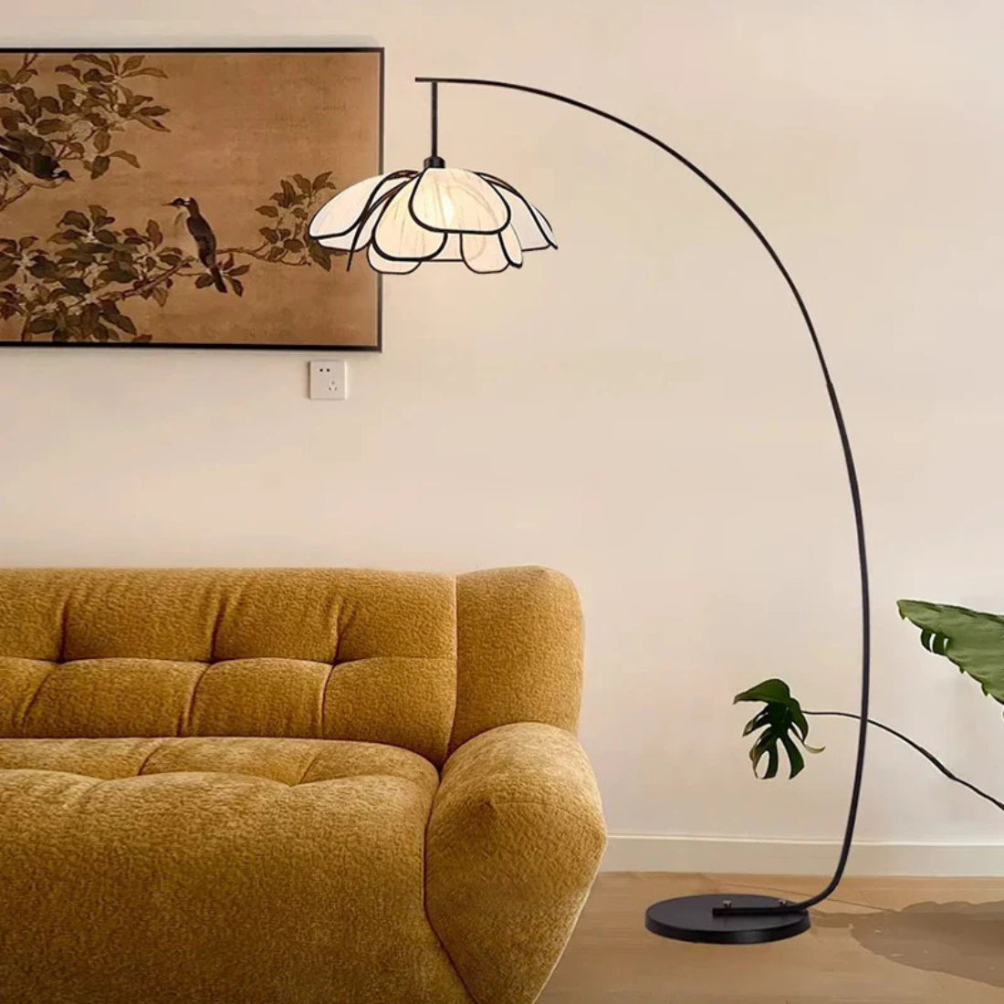 Modern Nordic Minimalist Flower Floor Lamp