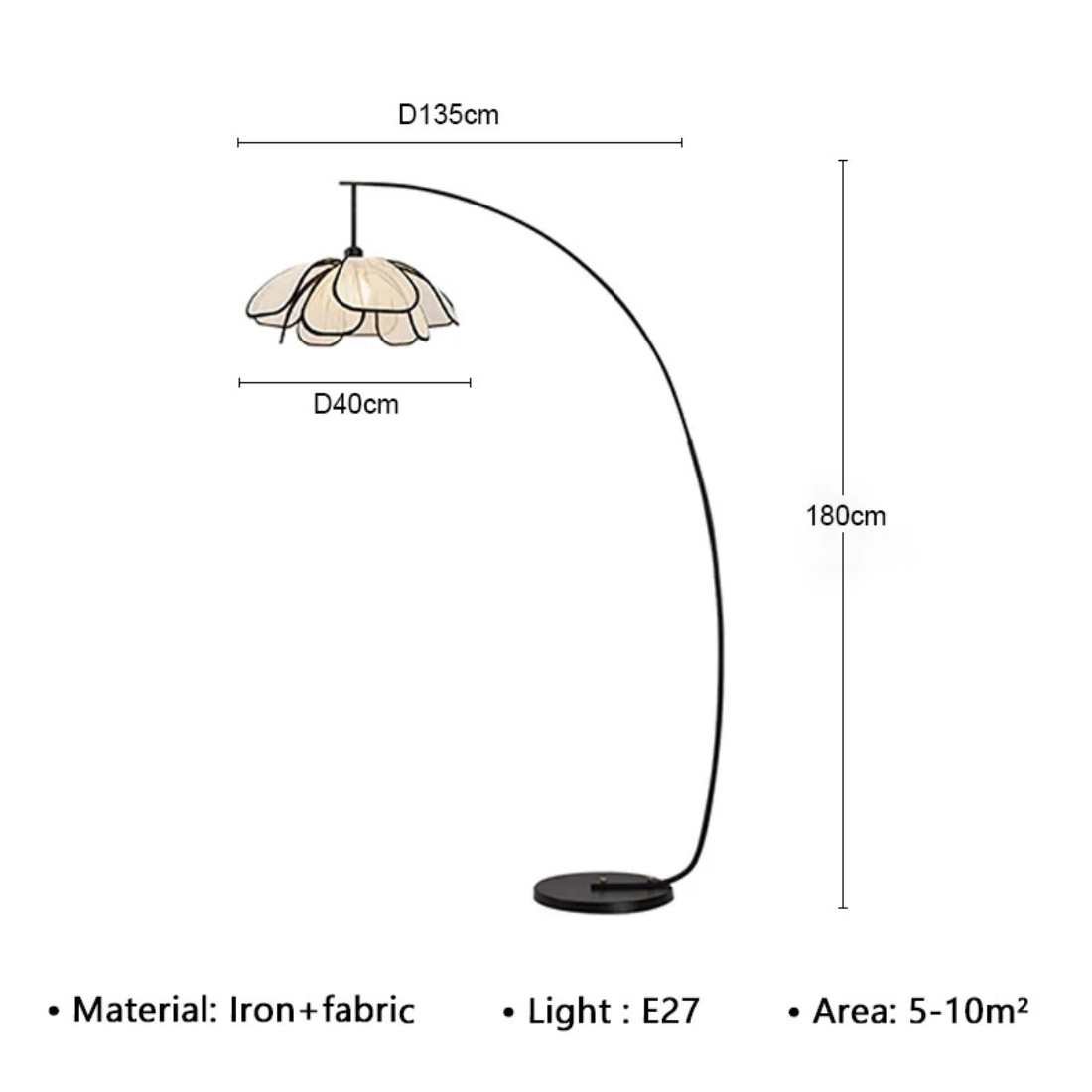 Modern Nordic Minimalist Flower Floor Lamp