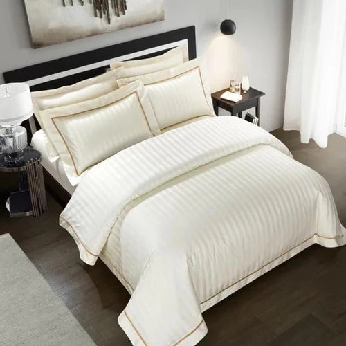 Serenity Cream Egyptian Cotton Luxury Bedding Set