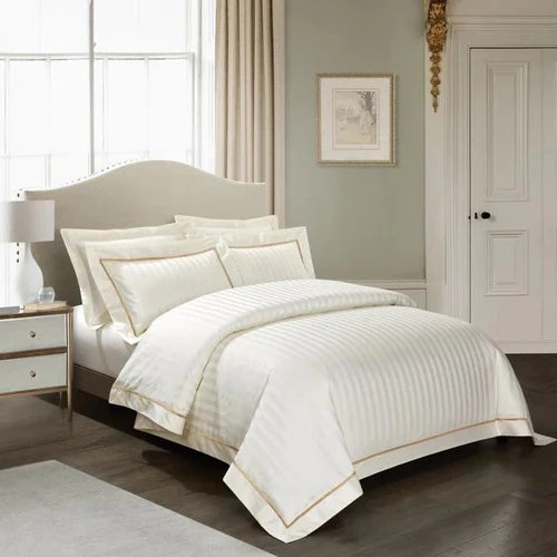 Serenity Cream Egyptian Cotton Luxury Bedding Set