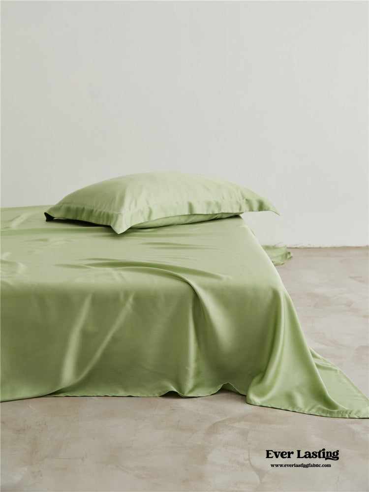 Silky Solid Tencel Sheet / Green
