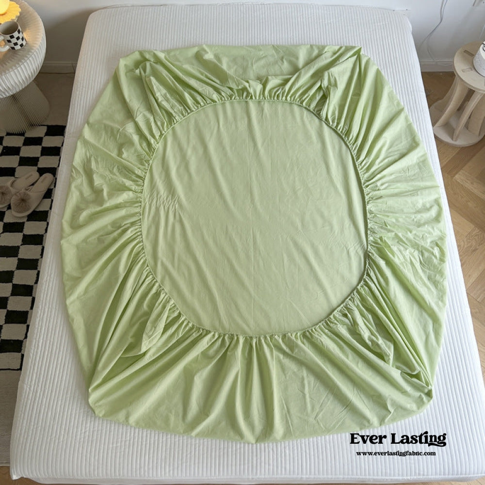 Washed Cotton Bed Sheets (12 Colors)