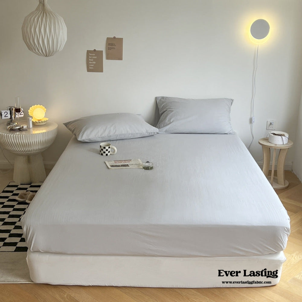 Washed Cotton Bed Sheets (12 Colors)