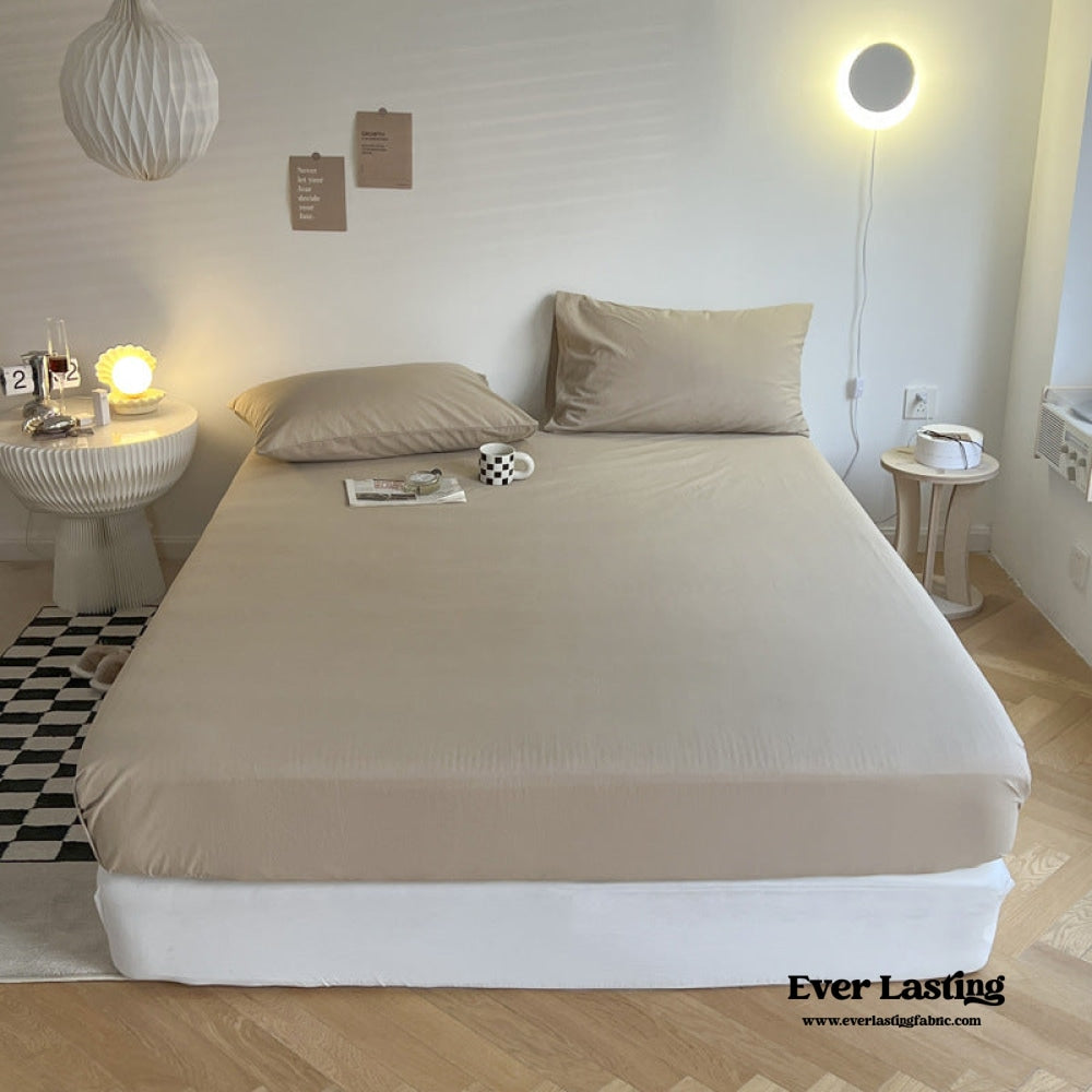 Washed Cotton Bed Sheets (12 Colors)