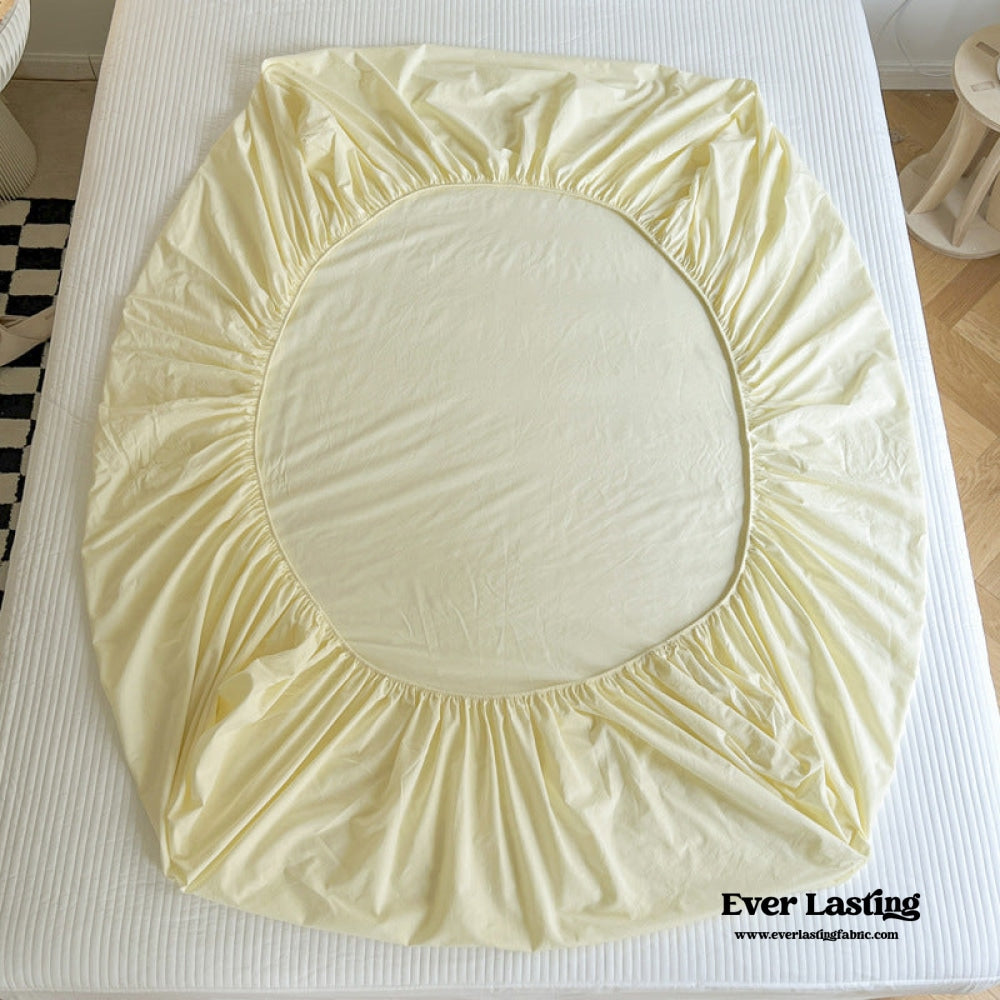 Washed Cotton Bed Sheets (12 Colors)
