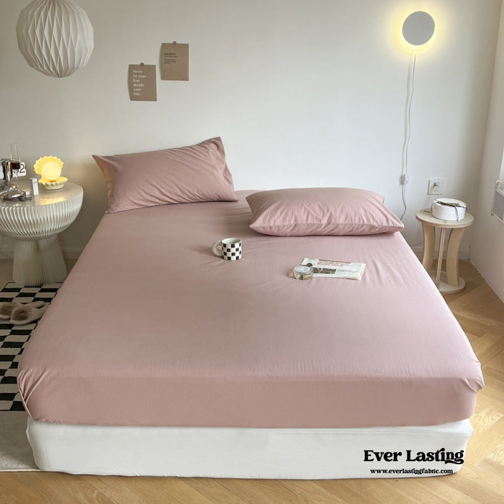 Washed Cotton Bed Sheets (12 Colors)