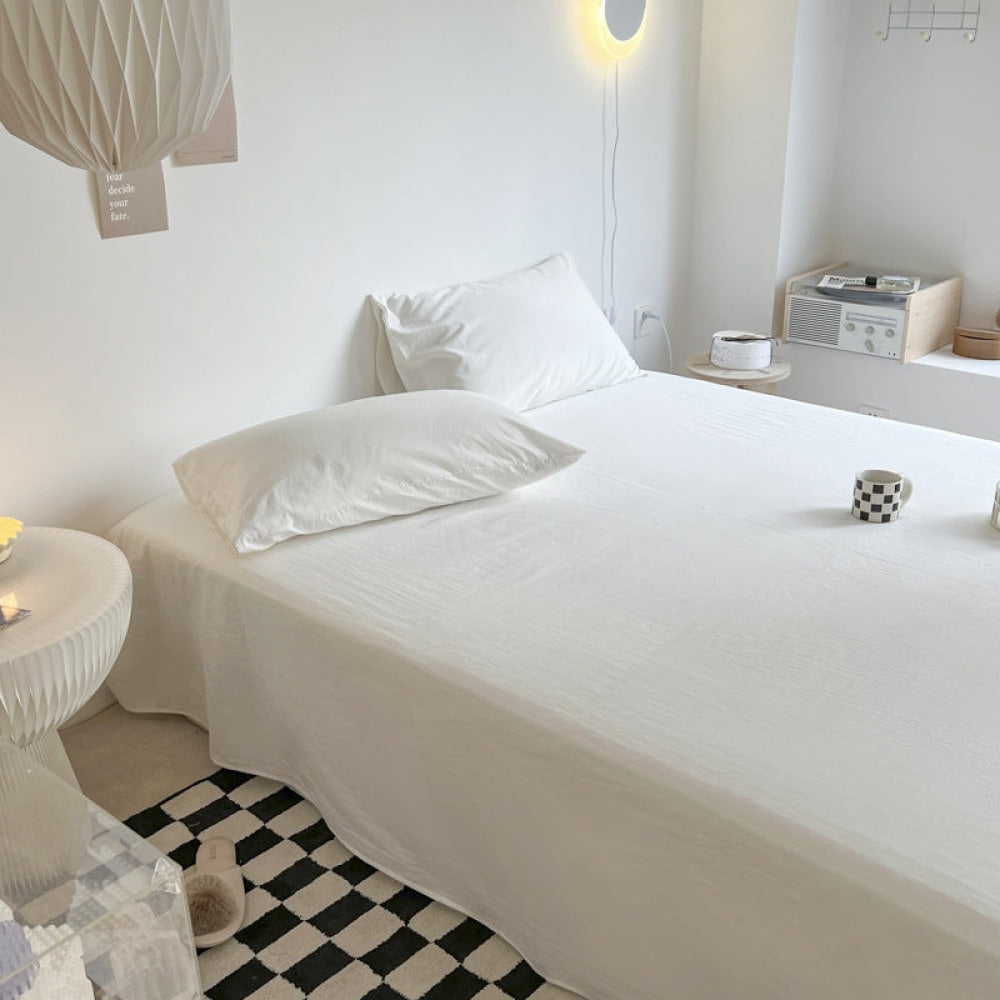 Washed Cotton Bed Sheets (12 Colors)