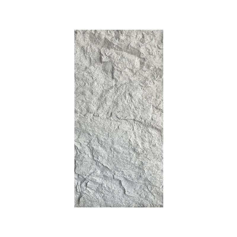 Textured Shale Stone Wall Panels / Light Gray