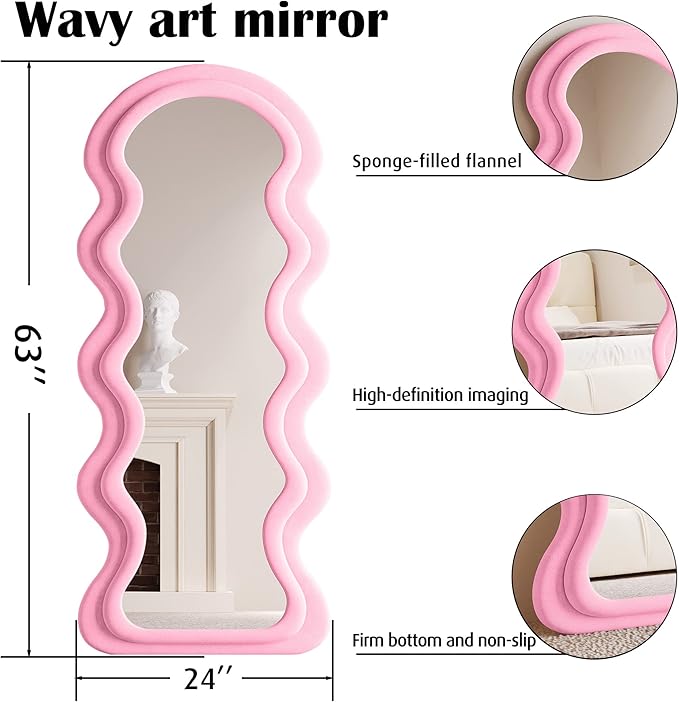 Aesthetic Wall Mirror / Modern