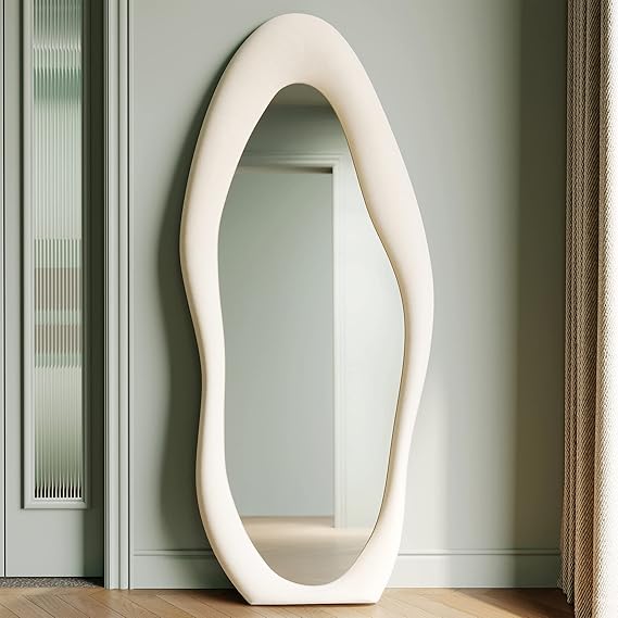 Wavy Full-Length Mirror / Irregular Design