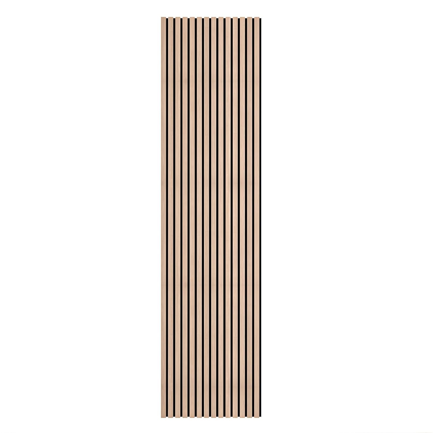 Golden Oak Acoustic Slat Wall Panels / Soundproof