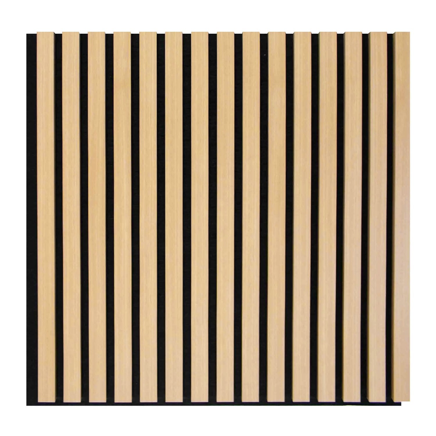 Golden Oak Acoustic Slat Wall Panels / Soundproof