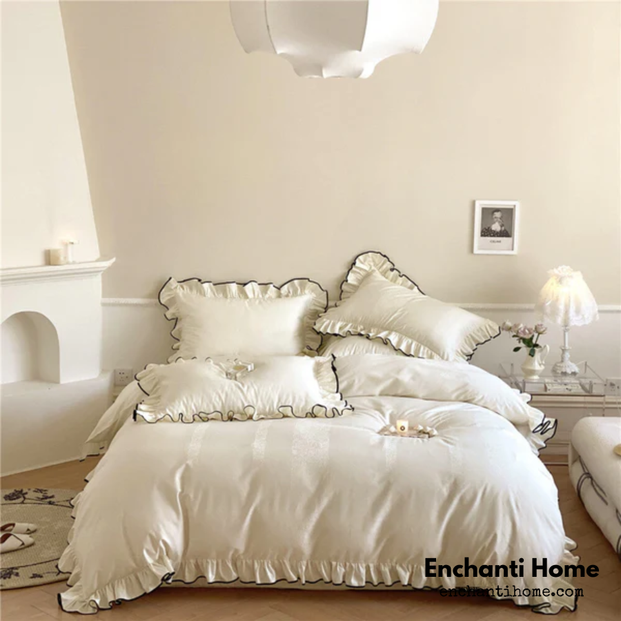 Ruffled Pillowcase Set / Luxe Cotton