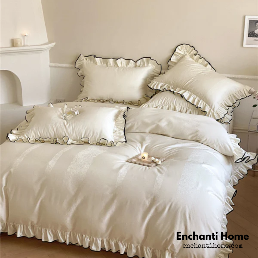 Ruffled Pillowcase Set / Luxe Cotton