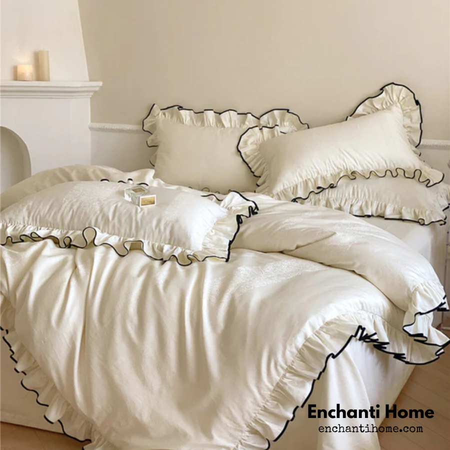 Ruffled Pillowcase Set / Luxe Cotton