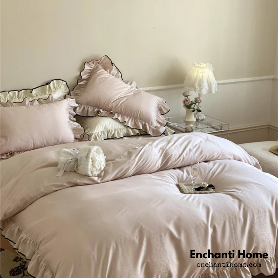 Ruffled Pillowcase Set / Luxe Cotton