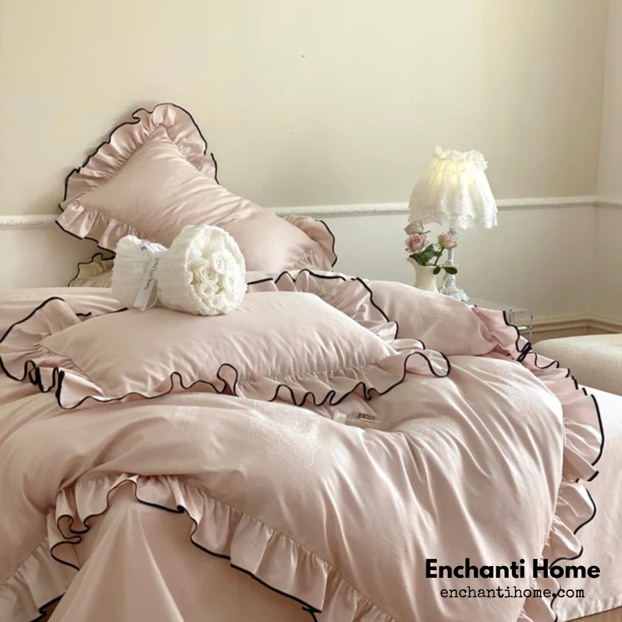 Ruffled Pillowcase Set / Luxe Cotton