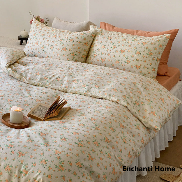 Blossom Floral Bedding Set / Multicolors