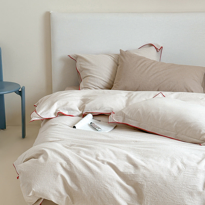 Joce Striped Bedding Set / 3 Colors