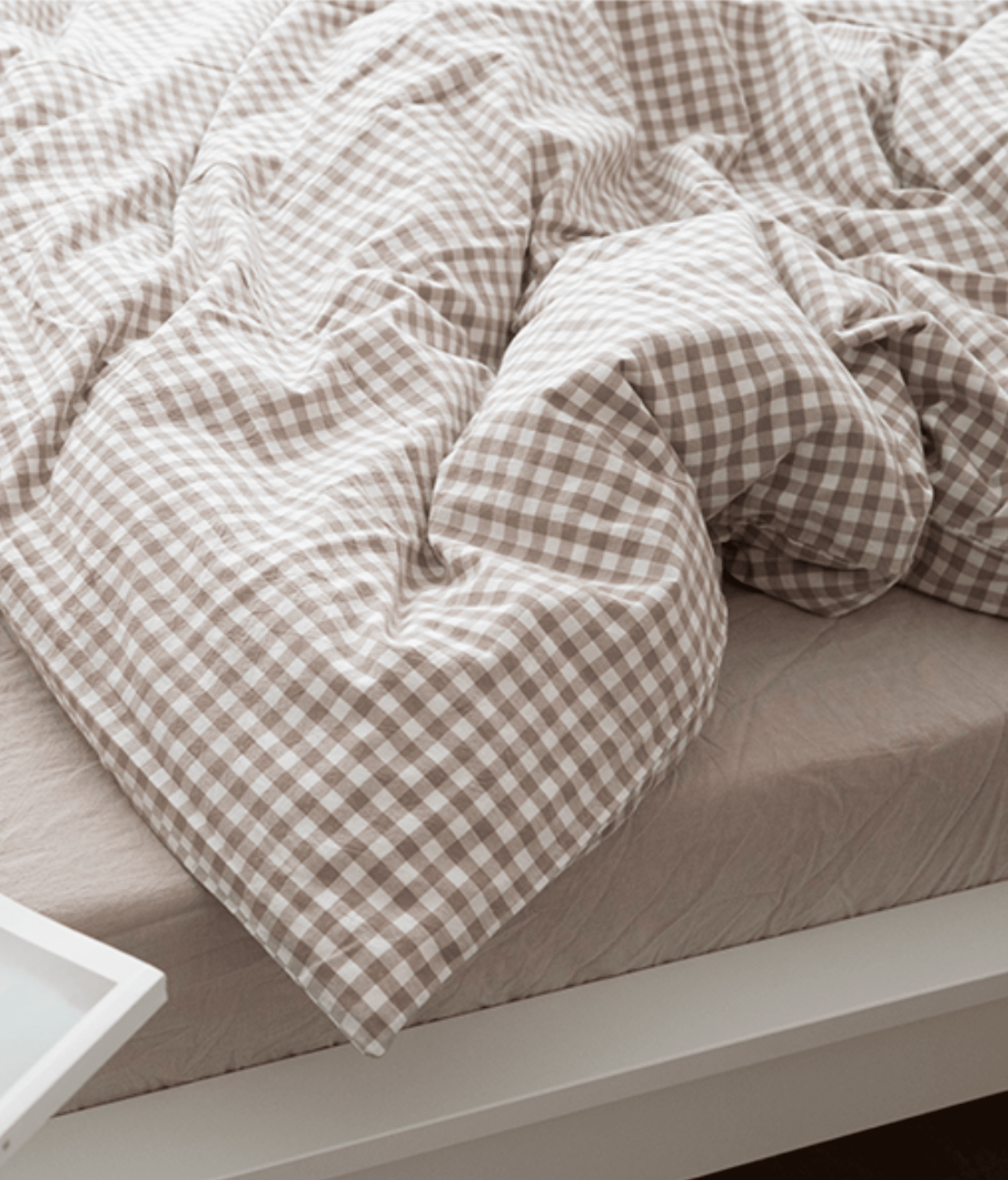 Gingham Duvet Set / 5 Colors