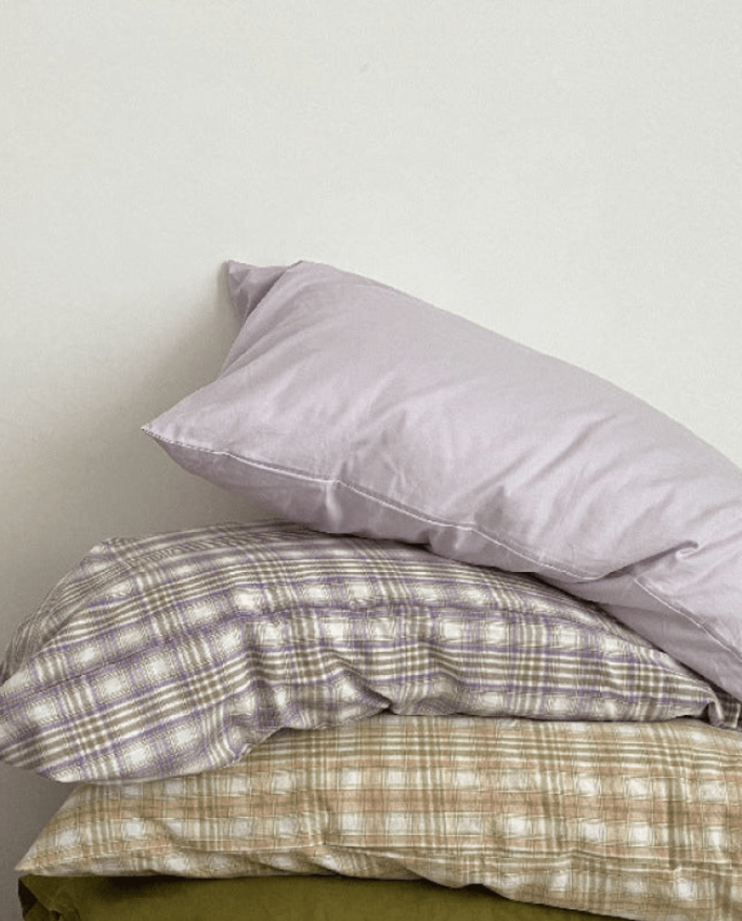 Plaid Pillowcases / 4 Chic Colors