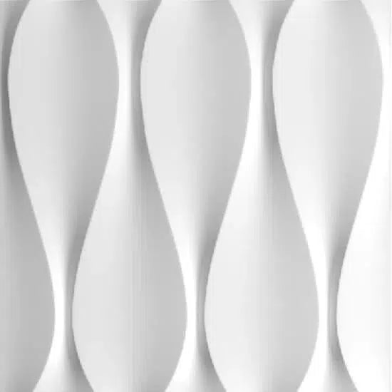 Sandglass 3D Wall Panels / White