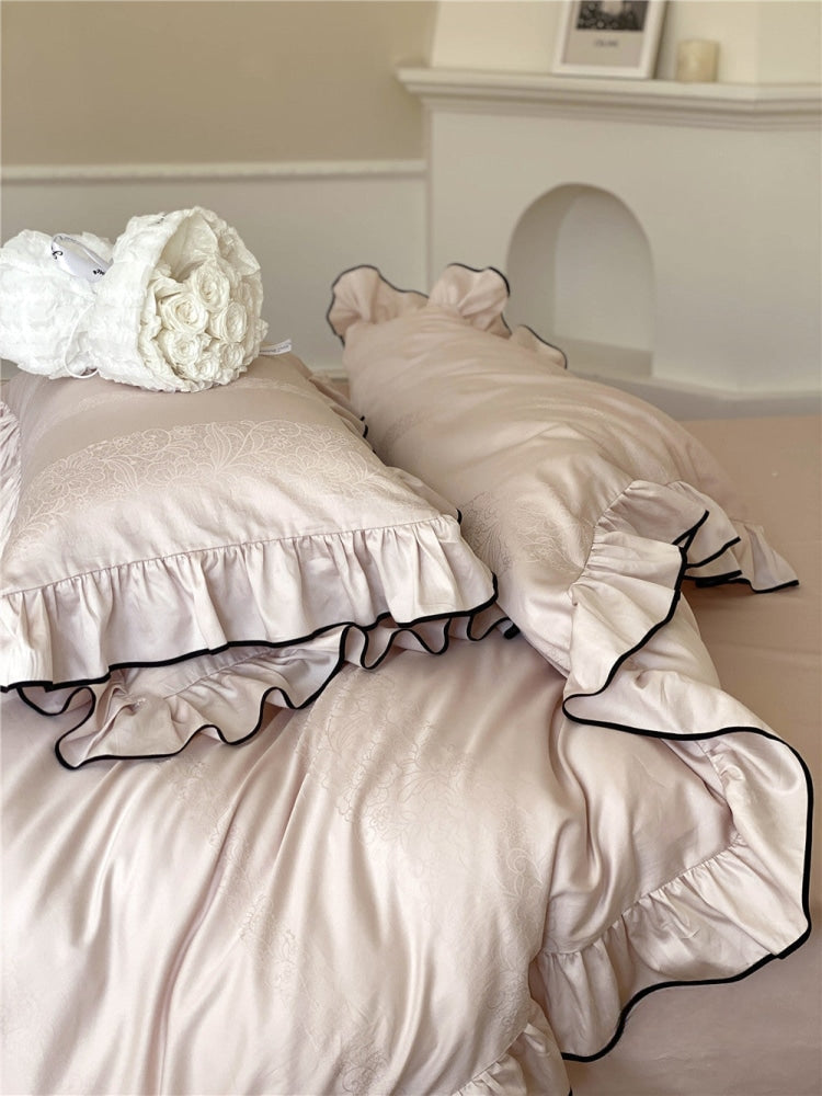 Silky Ruffle Bedding Bundle