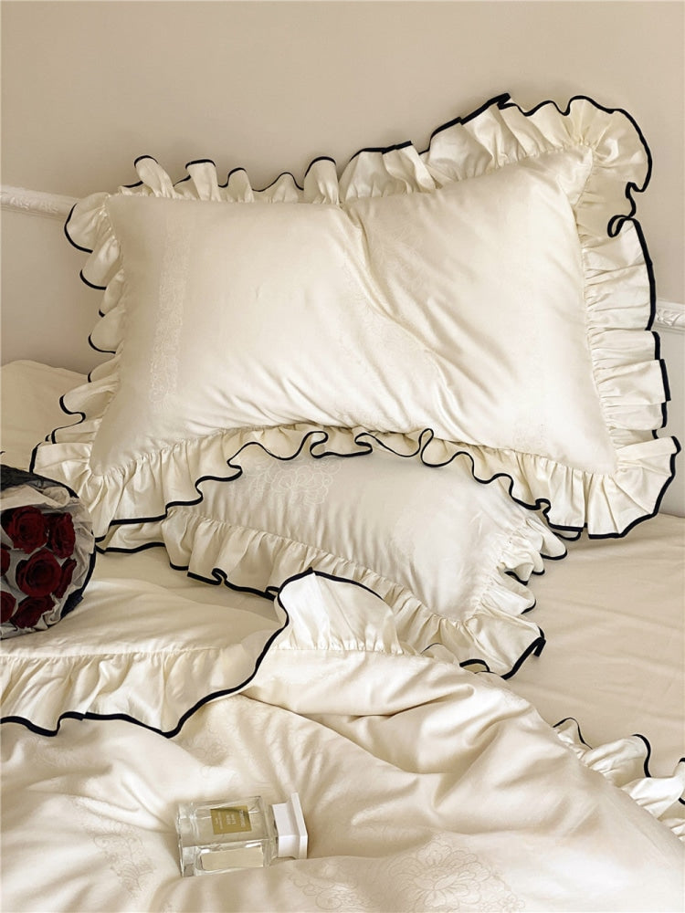 Silky Ruffle Bedding Bundle