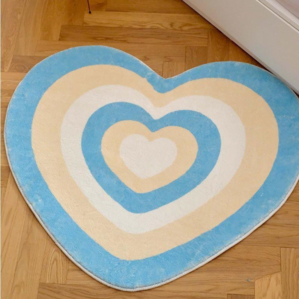 Heart Rug (Pink or Blue)