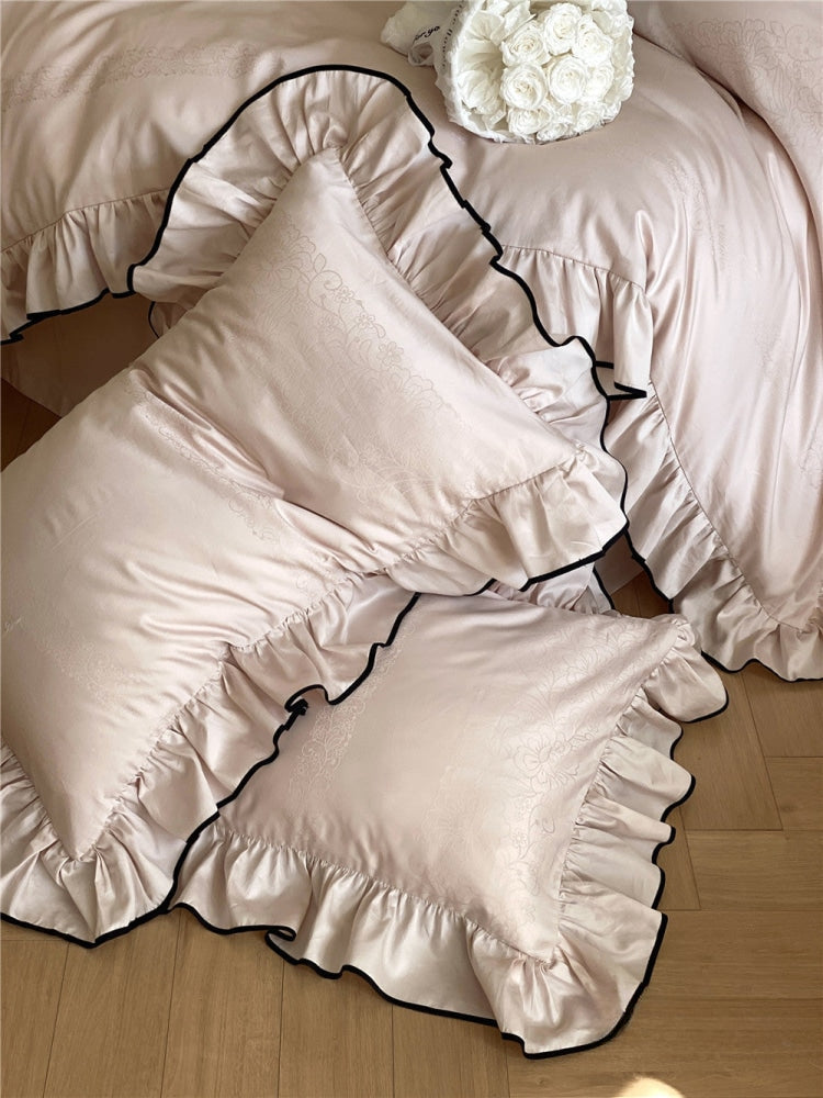 Silky Ruffle Bedding Bundle