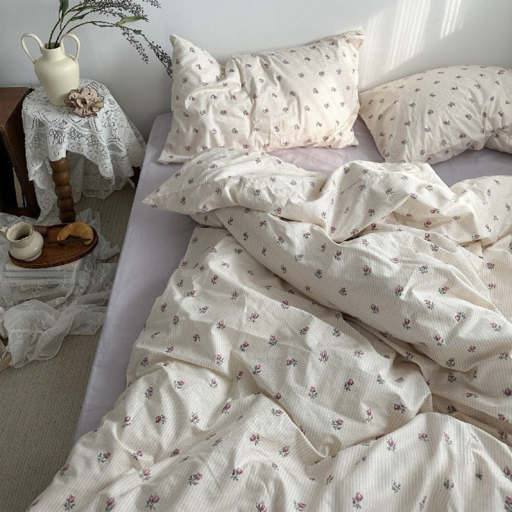 Soft Floral Bedding Bundle