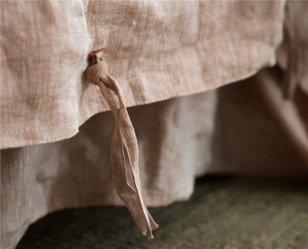 Tied Linen Bedding Bundle