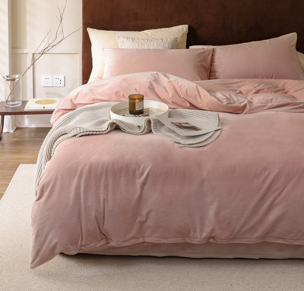 Velvet Bedding Set