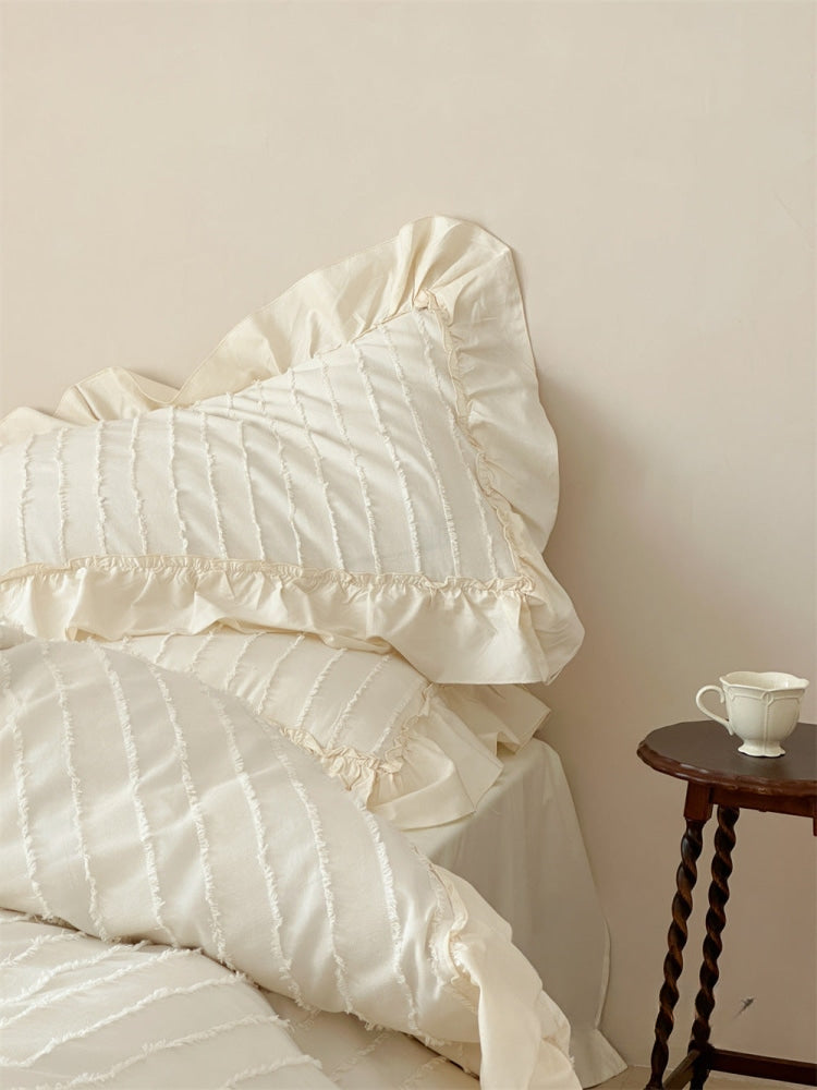 Sweet Ruffle Jacquard Bedding Bundle