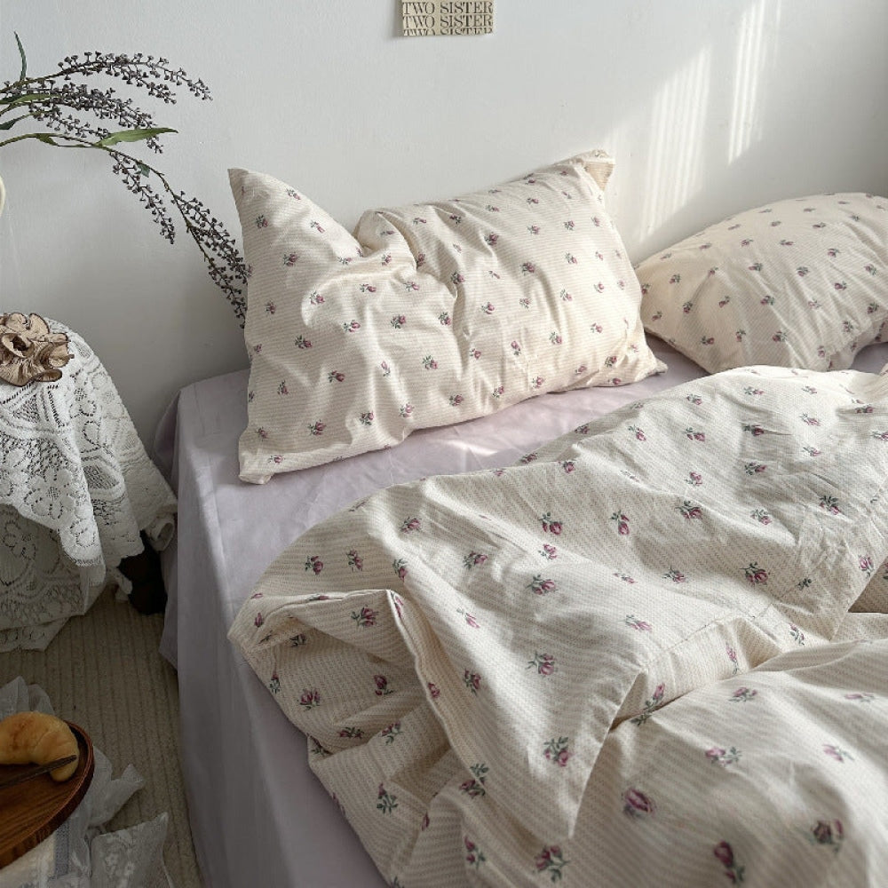 Soft Floral Bedding Bundle