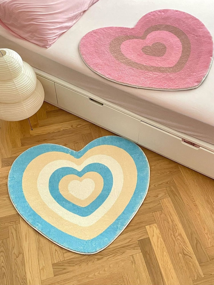 Heart Rug (Pink or Blue)