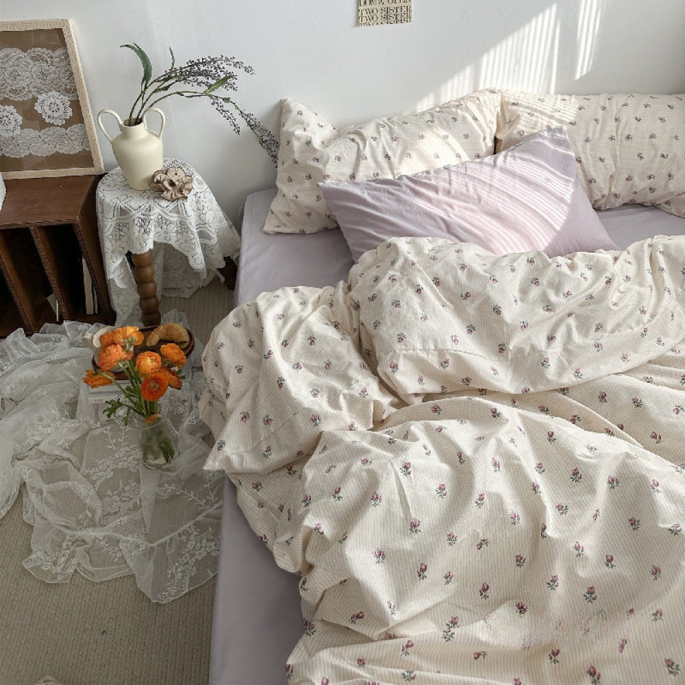 Soft Floral Bedding Bundle