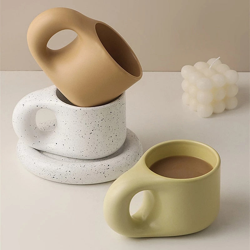 Bubble Ceramic Espresso Mug