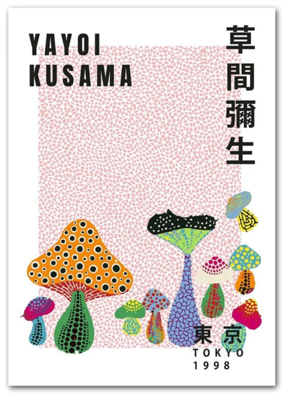 Yayoi Kusama Abstract Posters