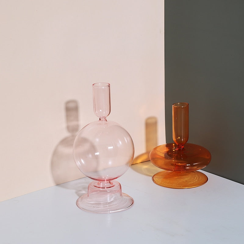 Sculptural Glass Vase