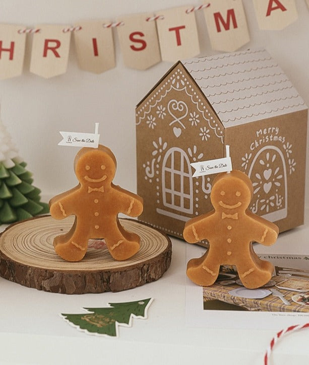 Gingerbread Man Scented Candle