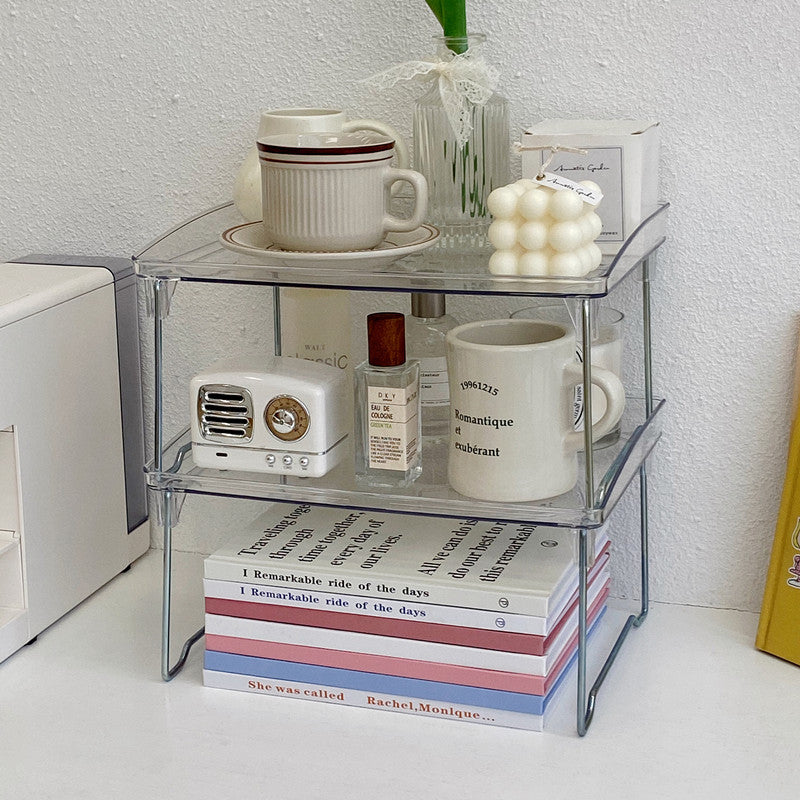 Acrylic Foldable Storage Shelf