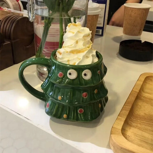 Christmas Tree Ceramic Mug