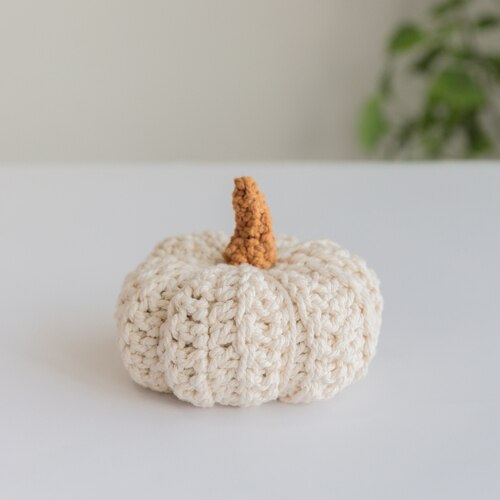 Woven Pumpkin Ornament