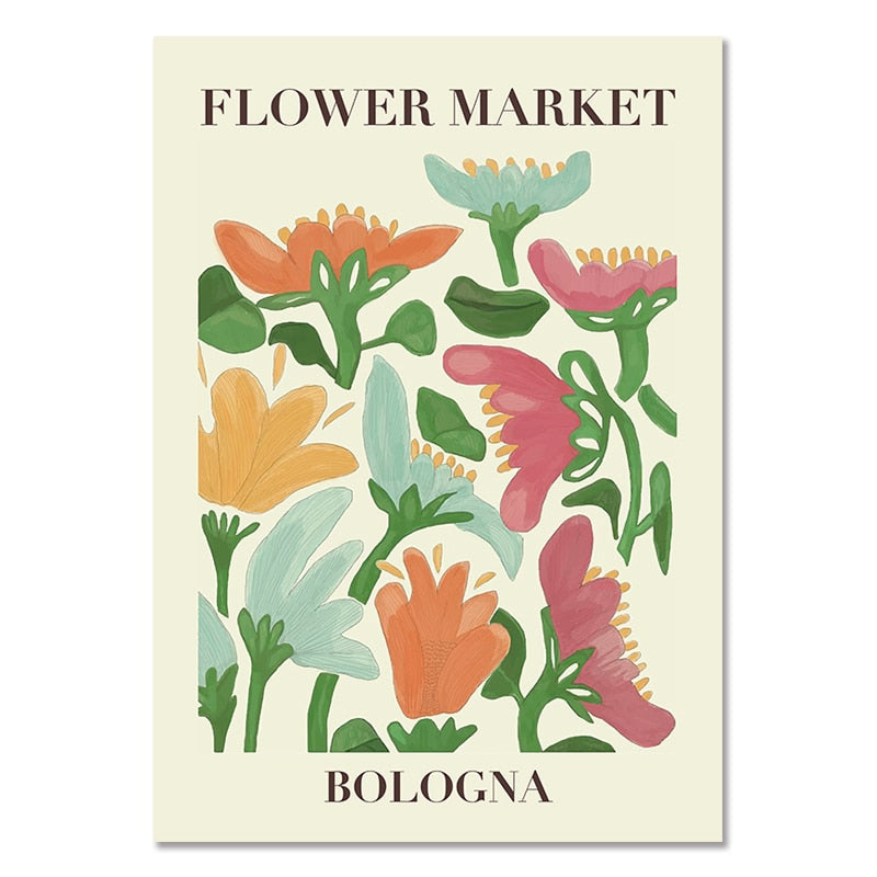 Flower Market Posters