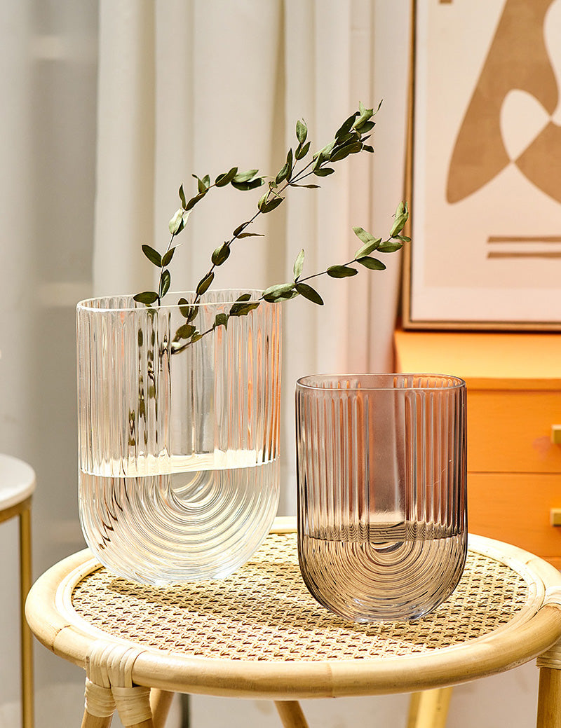 U-Shaped Neutral Vase