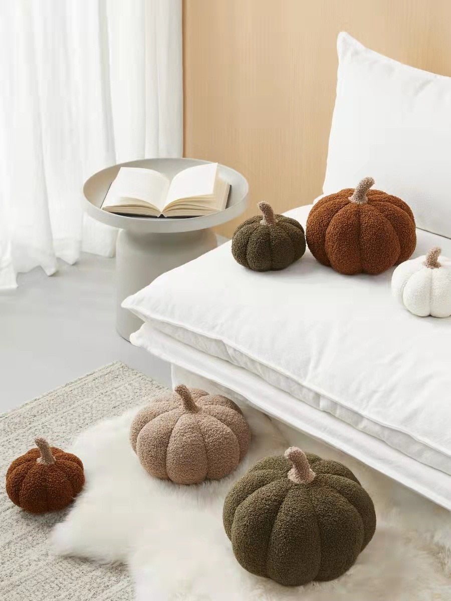 Plush Pumpkin Pillow