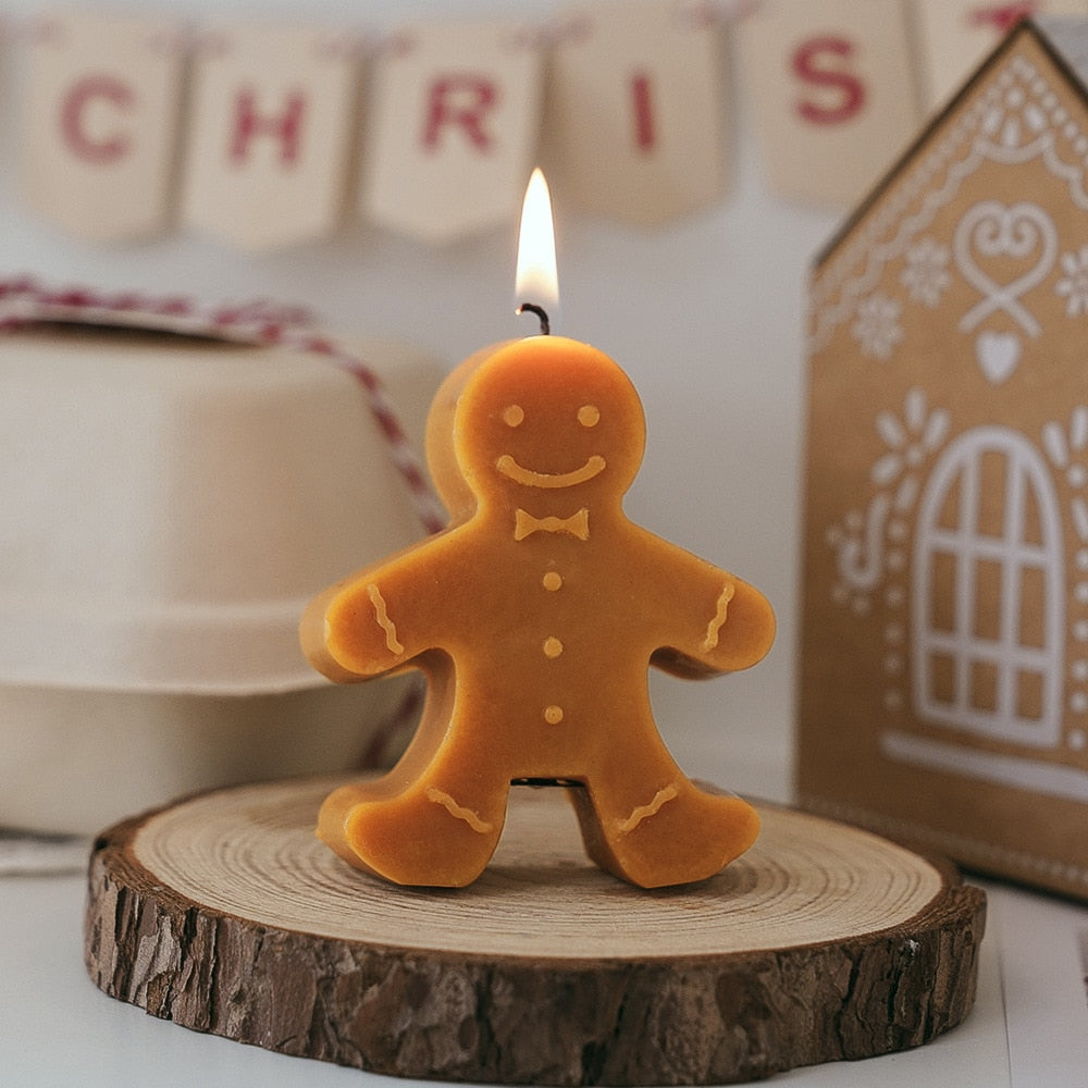 Gingerbread Man Scented Candle